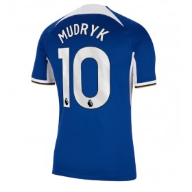 Chelsea Mykhailo Mudryk #10 Hemmakläder 2023-24 Kortärmad